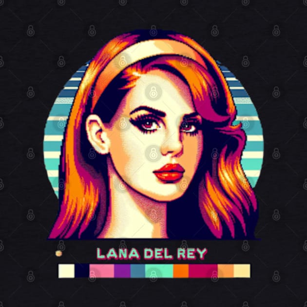 Lana Del Rey - Video Games South Beach Letters by Tiger Mountain Design Co.